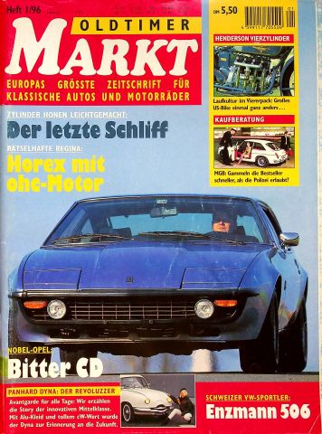 Deckblatt Oldtimer Markt (01/1996)